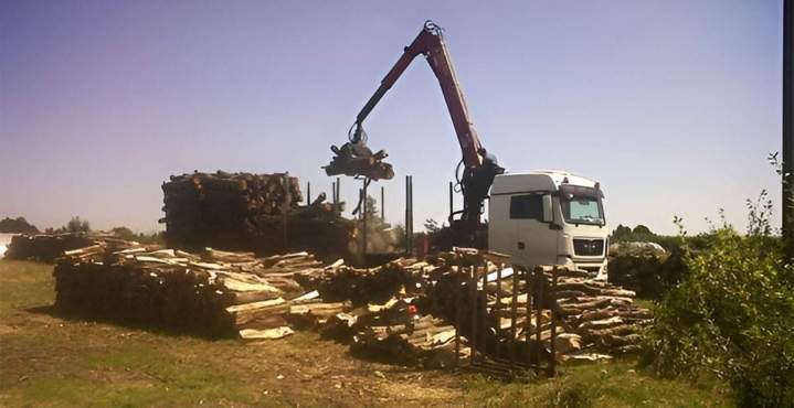 Livraison de bois de chauffage Angers